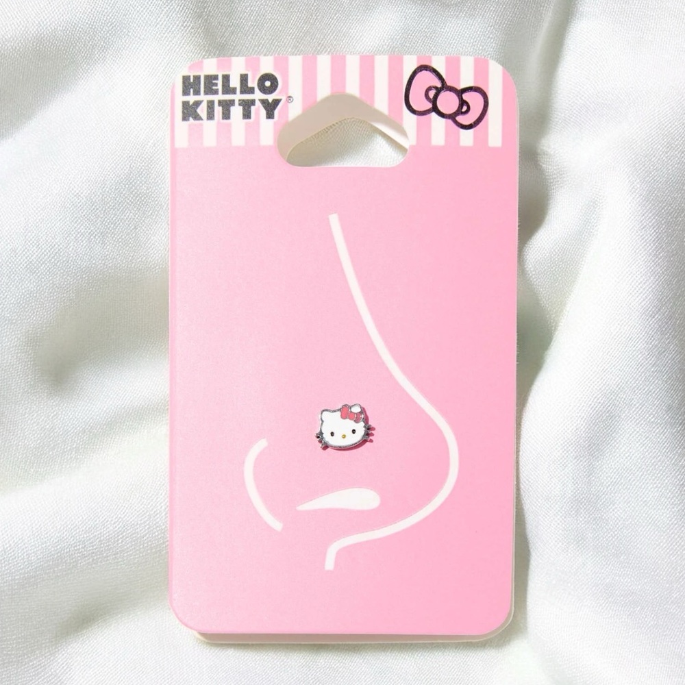 Hello Kitty NWT nose stud 20G